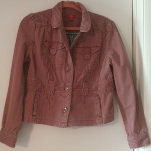 Light Burgandy MOSSIMO jacketlp